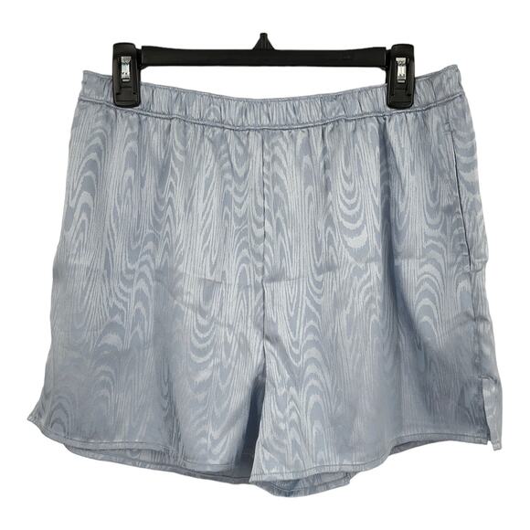 Open Edit pajama shorts lounge pull on blue Medium M - Picture 1 of 4